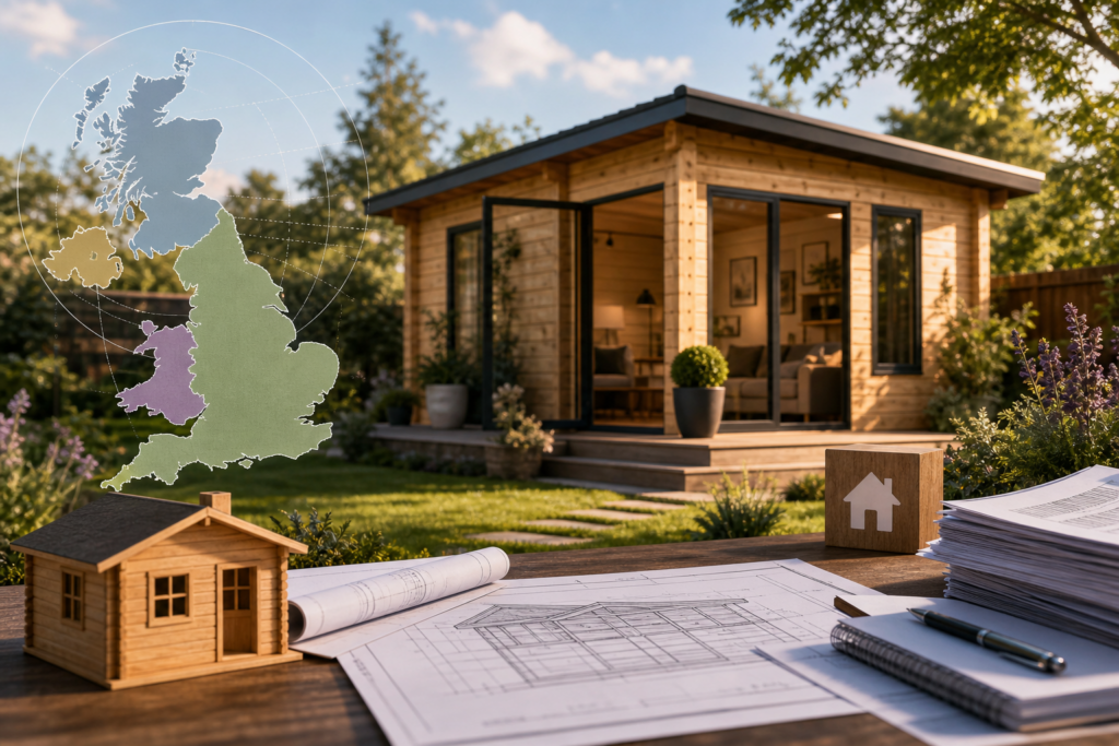 Garden Log Cabin Planning Permission: UK Rules by Nation section image